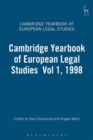 Cambridge Yearbook of European Legal Studies  Vol 1, 1998 - Book