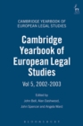 Cambridge Yearbook of European Legal Studies  Vol 5, 2002-2003 - Book
