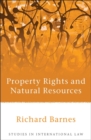 Property Rights and Natural Resources - Book