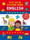First Words Sticker Books: English - Book