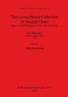 The The Lewes House Collection of Ancient Gems [now at the Museum of Fine Arts Boston] by J.D. Beazley Student of Christ Church 1920 - Book