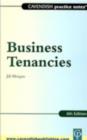 Practice Notes on Business Tenancies - eBook