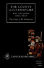 County Lieutenancies and the Army 1803-1814 - Book