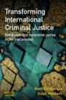 Transforming International Criminal Justice - Book