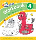 Jolly Phonics Workbook 4 : in Precursive Letters (British English edition) - Book
