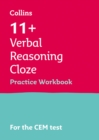 11+ Verbal Reasoning Cloze Practice Workbook : For the 2024 Cem Tests - Book