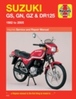 Suzuki GS, GN, GZ & DR125 Singles (82 - 05) Haynes Repair Manual - Book