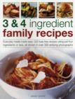 3 & 4 Ingredient Family Recipes - Book