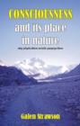 Consciousness and Its Place in Nature : Does Physicalism Entail Panpsychism? - Book
