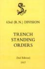 63rd (RN) Division Trench Standing Orders 1917 - Book