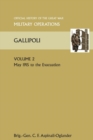 GALLIPOLI Vol 2. OFFICIAL HISTORY OF THE GREAT WAR OTHER THEATRES - Book
