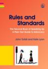 Rules and Standards : The Second Book of Speaking Up: A Plain Text Guide to Advocacy - eBook