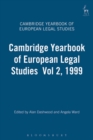 Cambridge Yearbook of European Legal Studies  Vol 2, 1999 - eBook