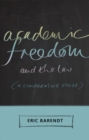 Academic Freedom and the Law : A Comparative Study - eBook