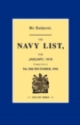 NAVY LIST JANUARY 1919 (Corrected to 18th December 1918 ) Volume 3 - Book