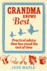 Grandmother Knows Best - Book