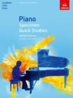 Piano Specimen Quick Studies : ABRSM Diplomas (DipABRSM, LRSM, FRSM) - Book
