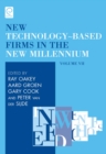 New Technology-Based Firms in the New Millennium : Production and Distribution of Knowledge - Book
