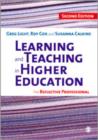 Learning and Teaching in Higher Education : The Reflective Professional - Book