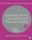 Essential Law for Counsellors and Psychotherapists - Book