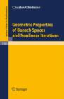 Geometric Properties of Banach Spaces and Nonlinear Iterations - Book