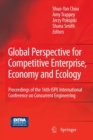 Global Perspective for Competitive Enterprise, Economy and Ecology : Proceedings of the 16th ISPE International Conference on Concurrent Engineering - Book