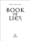 The Book of Lies - eBook