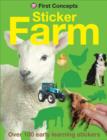 Farm : First Sticker Concepts - Book