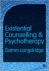 Existential Counselling and Psychotherapy - Book