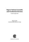 Nigeria National Assembly and Presidential Elections, 9 and 16 April 2011 - Book