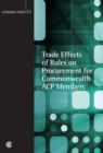Trade Effects of Rules on Procurement for Commonwealth ACP Members - Book