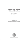 Papua New Guinea National Elections, June-July 2012 - Book