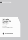 Sri Lanka Presidential Election, 8 January 2015 - Book