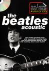 Play Along Guitar Audio CD : The Beatles Acoustic - Book