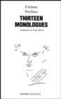 Cocteau & Feydeau: Thirteen Monologues - Book