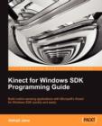 Kinect for Windows SDK Programming Guide - Book