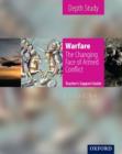 KS3 History by Aaron Wilkes: Warfare: The Changing Face of Armed Conflict teacher's support guide + CD-ROM - Book