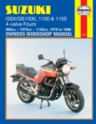Suzuki GS/GSX1000, 1100 & 1150 4-valve Fours (79 - 88) Haynes Repair Manual - Book
