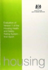 Evaluation of Version 1 of the Housing Health and Safety Rating System : Final Report - Book