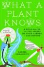 What a Plant Knows : A Field Guide to the Senses of Your Garden - and Beyond - Book