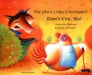 Don't Cry Sly in Polish and English - Book