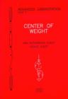 Center of Weight - Book