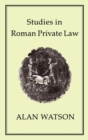 Studies in Roman Private Law - Book