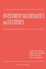 Investment Mathematics and Statistics - Book