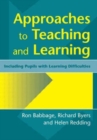 Approaches to Teaching and Learning : Including Pupils with Learnin Diffculties - Book