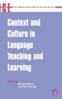 Context and Culture in Language Teaching and Learning - Book