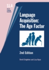 Language Acquisition : The Age Factor - Book