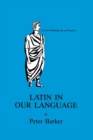 Latin in Our Language - Book