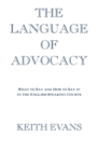 The Language of Advocacy - Book