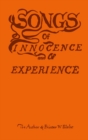 Songs of Innocence and of Experience - Book